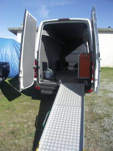 Porta moto Mercedes