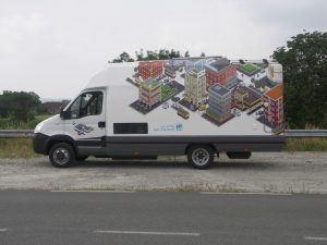 Iveco eni a metano ufficio mobile