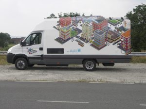 Iveco eni a metano ufficio mobile