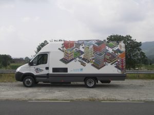 Iveco eni a metano ufficio mobile