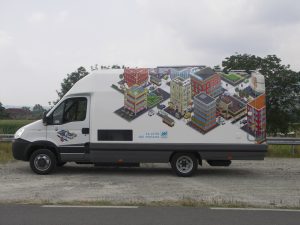 Iveco eni a metano ufficio mobile