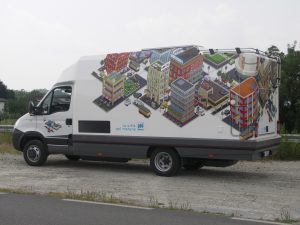 Iveco eni a metano ufficio mobile