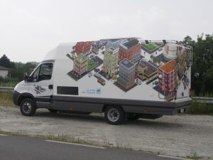 Iveco eni a metano ufficio mobile