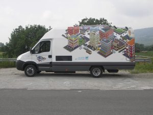 Iveco eni a metano ufficio mobile