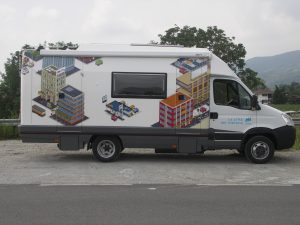 Iveco eni a metano ufficio mobile