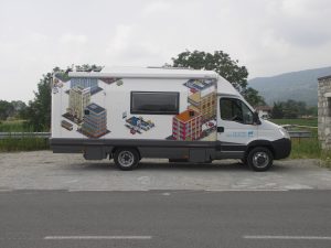 Iveco eni a metano ufficio mobile