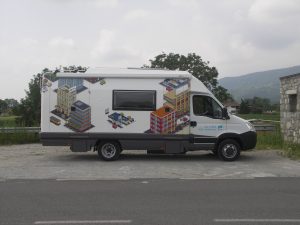 Iveco eni a metano ufficio mobile