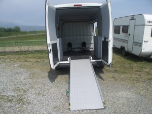 Fiat Ducato porta moto