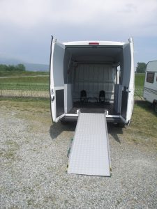 Fiat Ducato porta moto