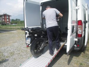 Fiat Ducato porta moto