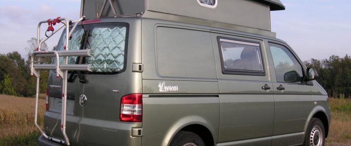 Volkswagen T5 tetto a soffietto con pareti rigide Volkswagen T5 tetto a soffietto con pareti rigide