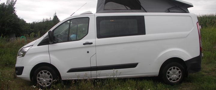tetto a soffietto su Ford custom passo lungo
